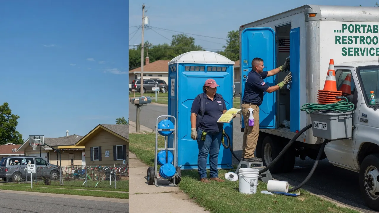 Portable Toilet Rental in Nickerson, NE near me